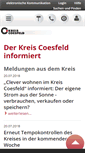 Mobile Screenshot of kreis-coesfeld.de