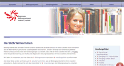 Desktop Screenshot of bildungsnetzwerk.kreis-coesfeld.de